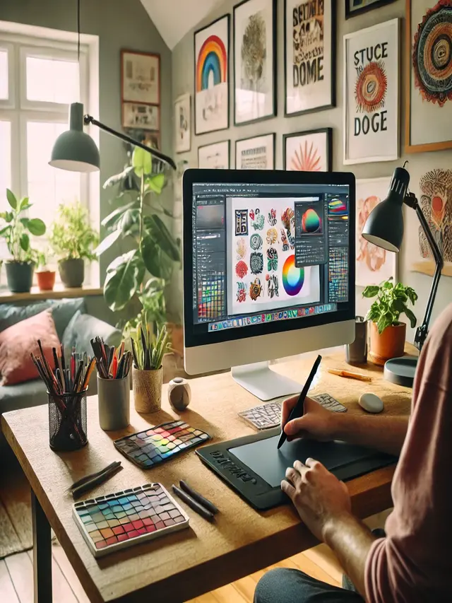 Graphic designer Work from home job Remote work from: India